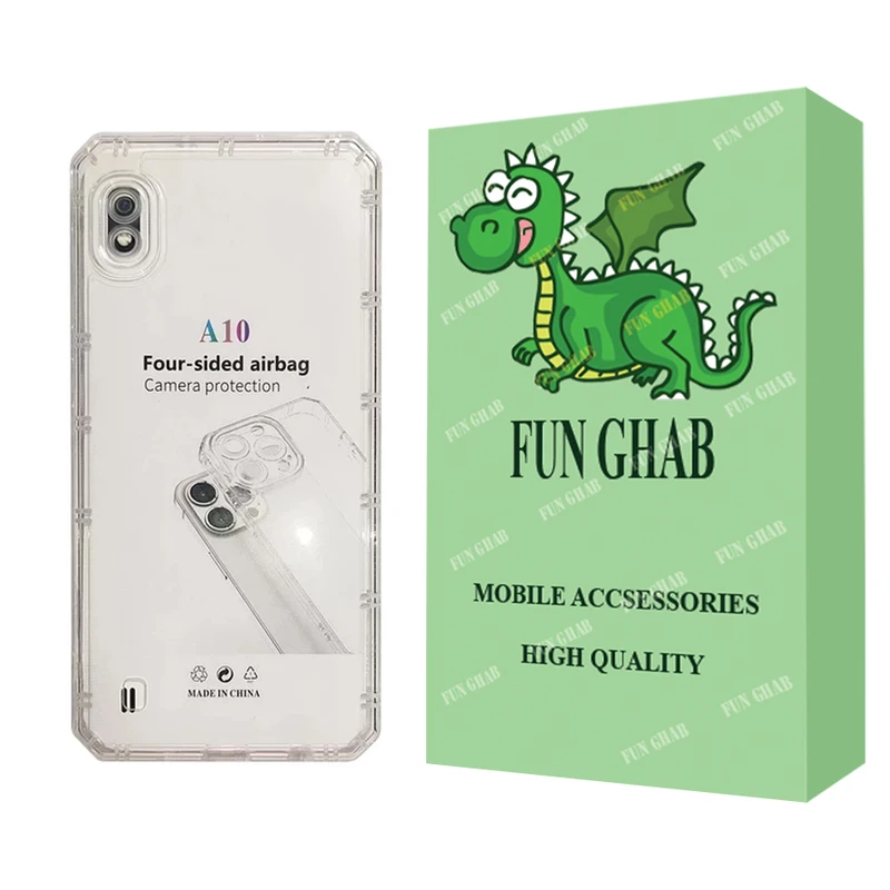  کاور فان قاب مدل ژله ای مناسب برای گوشی موبایل سامسونگ Galaxy A10