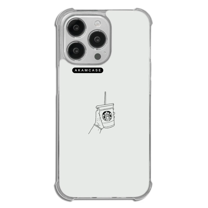 کاور آکام مدل AMCWTA13PRO-STARBUCKS16 مناسب برای گوشی موبایل اپل iPhone 13 Pro 