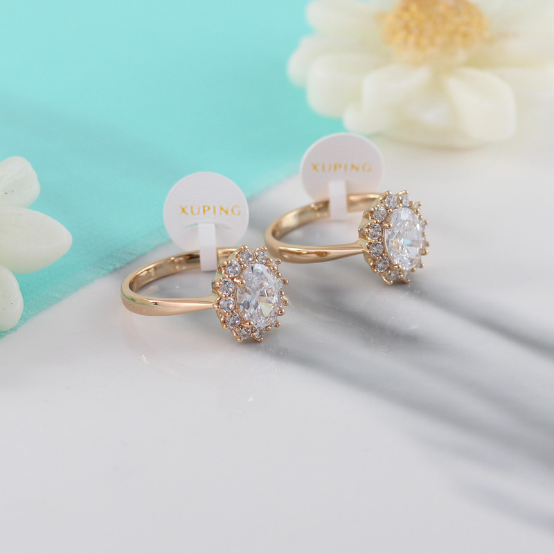 انگشتر زنانه ژوپینگ مدل سولیتر کد L420 انگشتر زنانه ژوپینگ مدل سولیتر کد L420