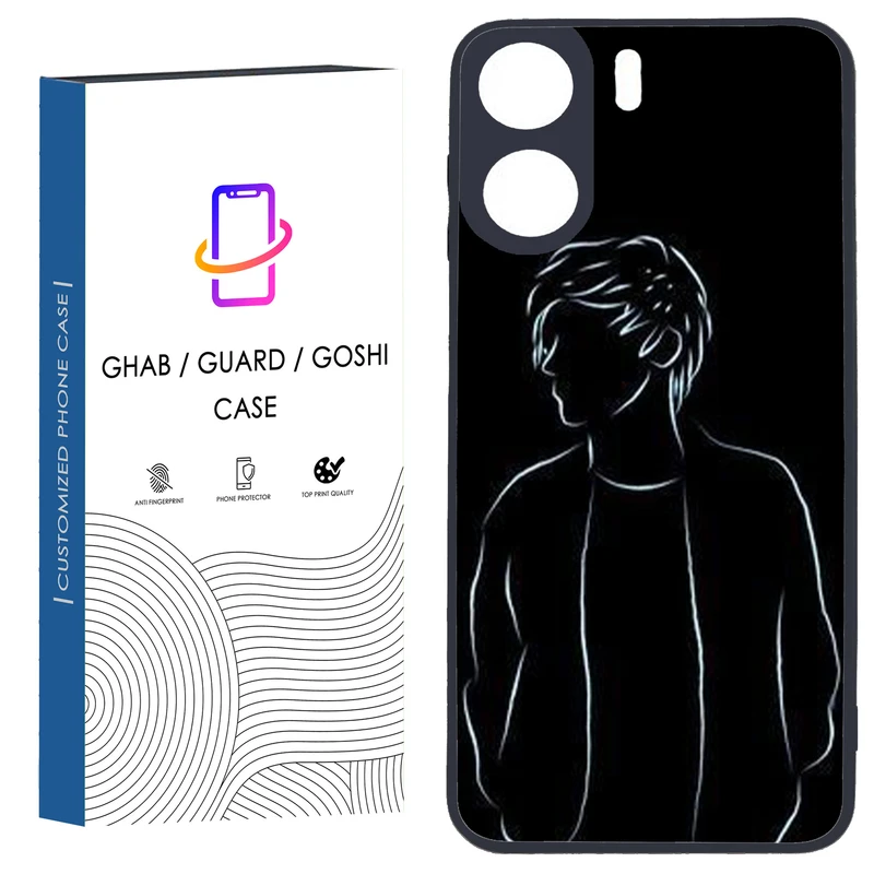 کاور قاب گارد گوشی طرح پسرانه کد 98 - TPU مناسب برای گوشی موبایل شیائومی Redmi 13C / Poco C65