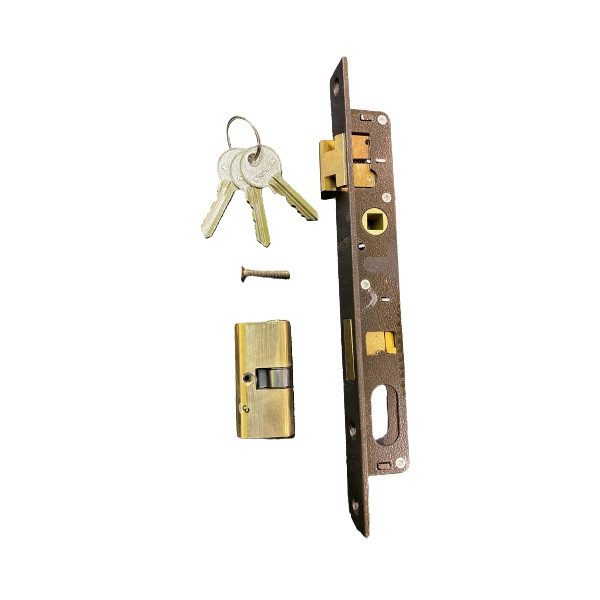 قفل درب اتاق نولان مدل سیلندر دار کد 2.5 قفل درب اتاق نولان مدل سیلندر دار کد 2.5