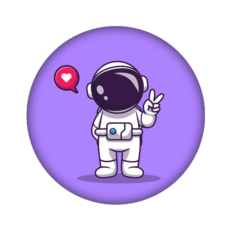 استیکر مدل فضانورد کد 4752