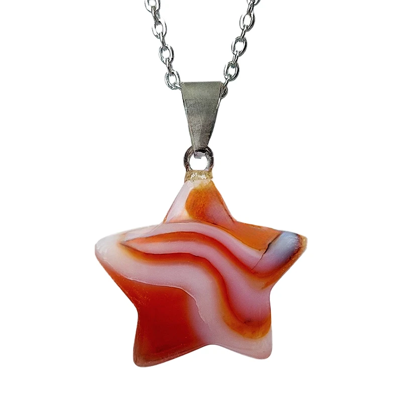 گردنبند دخترانه طرح عقیق کد 11-198