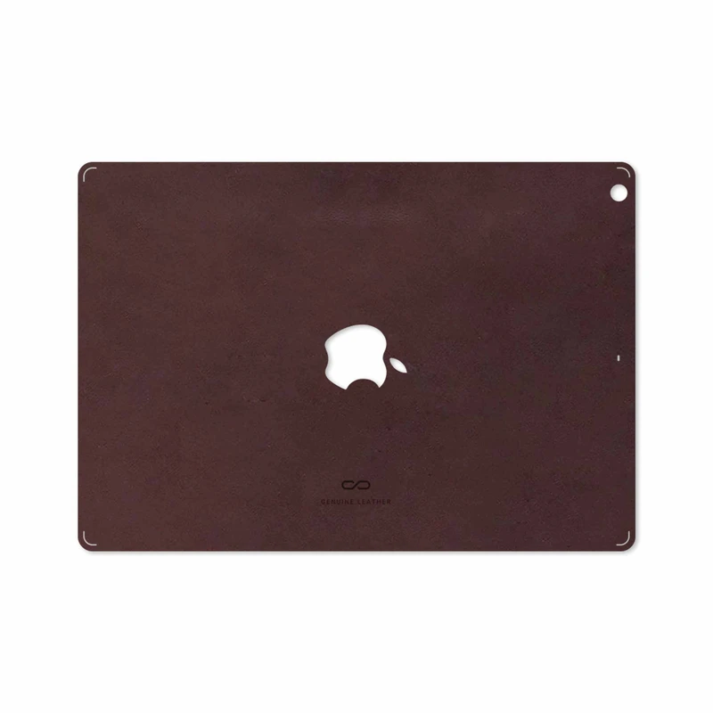 برچسب پوششی ماهوت مدل Matte-Dark-Brown-Leather مناسب برای تبلت اپل iPad Air 2013 A1474
