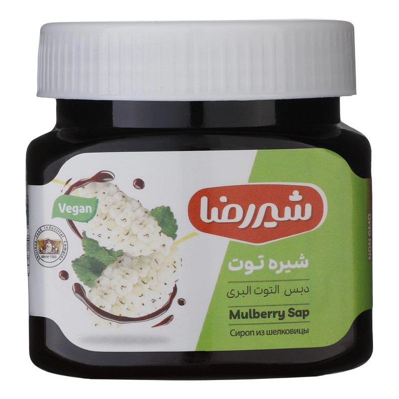 شیره توت شیر رضا - 450 گرم