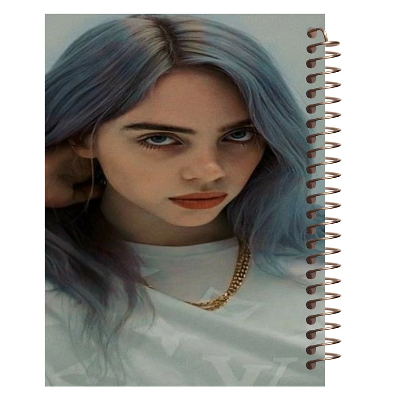 دفتر زبان 60 برگ طرح بیلی ایلیش کد L106