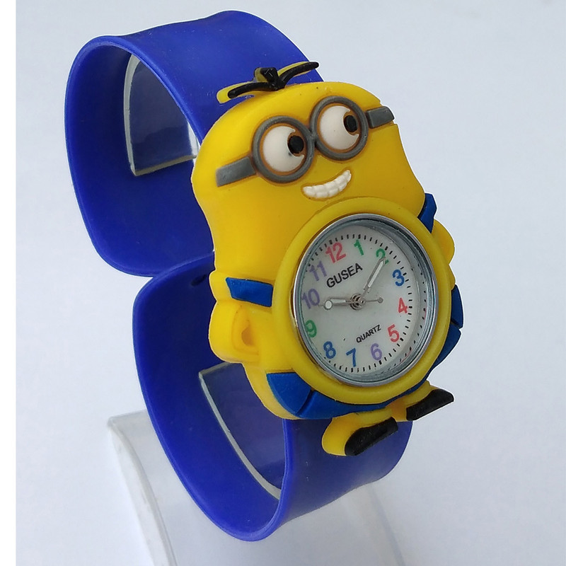 ساعت مچی عقربه ای مدل مینیون ساعت مچی عقربه ای مدل مینیون