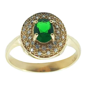 انگشتر زنانه مدل زبرجد کد ys-As6