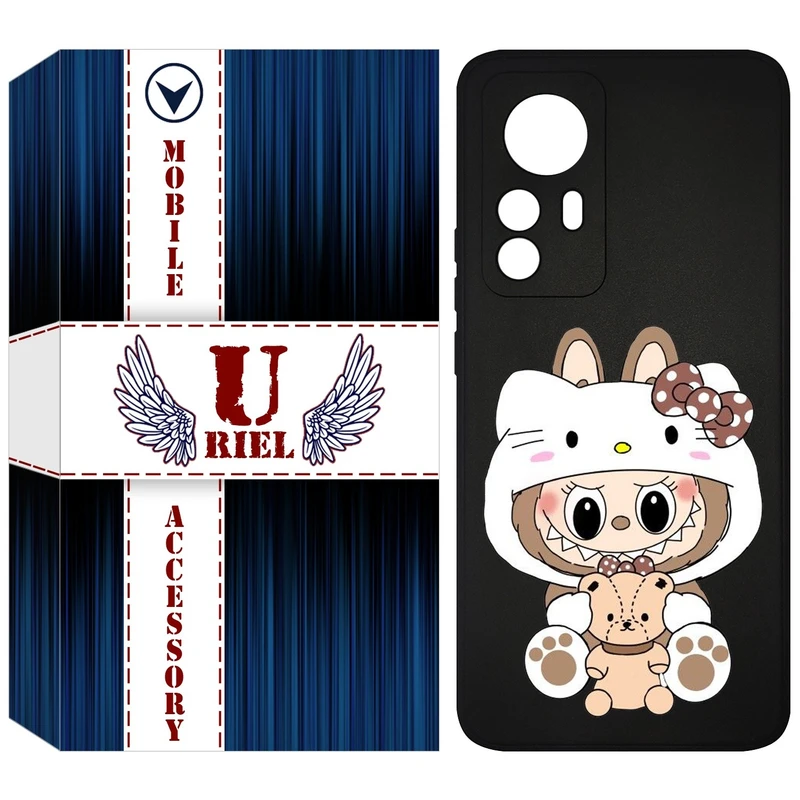 کاور یوریل مدل KSH کد 124 طرح عروسک لبوبو مناسب برای گوشی موبایل شیائومی 12T