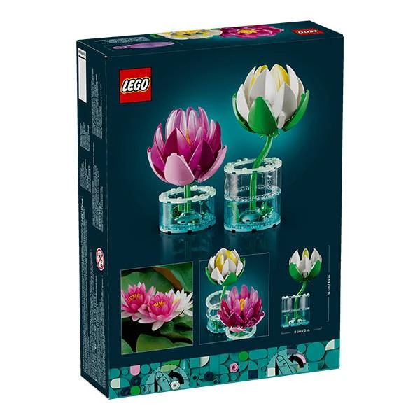 لگو 259 تکه سری بوتانیکالز مدل Water Lilies Flower کد 11511
