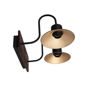 چراغ دیواری چوبی مدل دیبانور کد 9020B