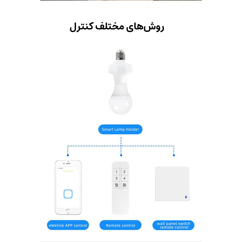 سرپیچ هوشمند مدل eWeLink CK210-WiFi