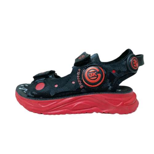 صندل پسرانه مدل آرمان طبی کد T.a.j رنگ قرمز