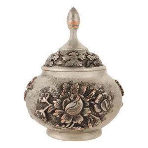 شکلات خوری قلمزنی قهرمانی طرح گل و پرنده کد 905 