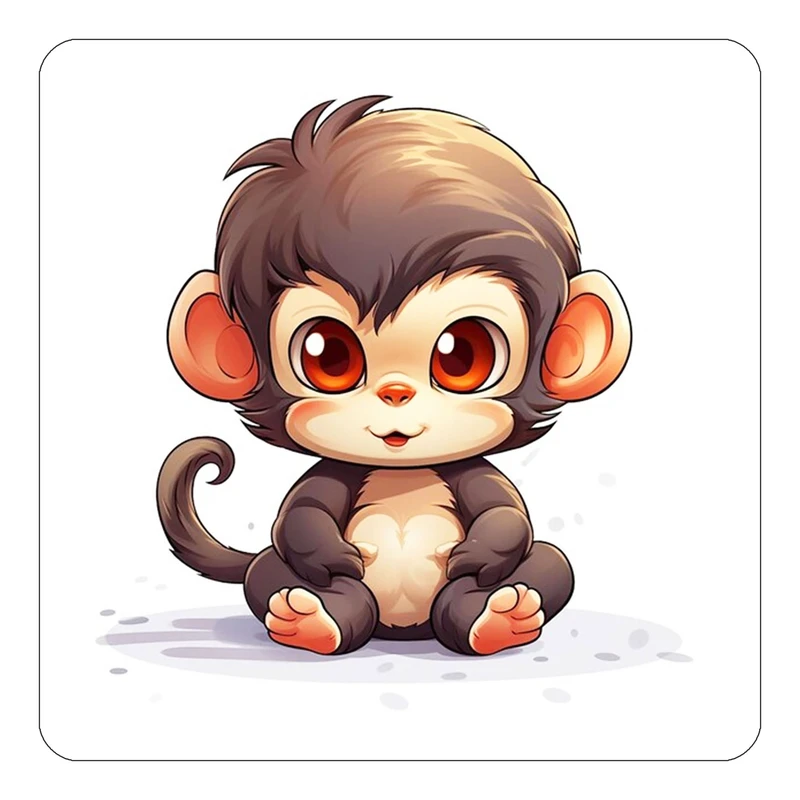 مگنت کاکتی طرح حیوانات کارتونی مدل mp28227