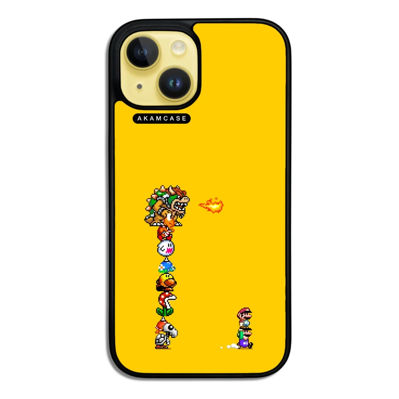 کاور آکام مدل AMC-WA15-SUPER MARIO4 مناسب برای گوشی موبایل اپل iPhone 15