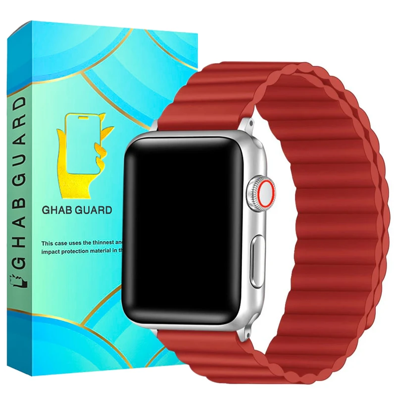 بند قاب گارد مدل LKBG مناسب برای ساعت هوشمند اپل واچ Watch Series 8 41mm