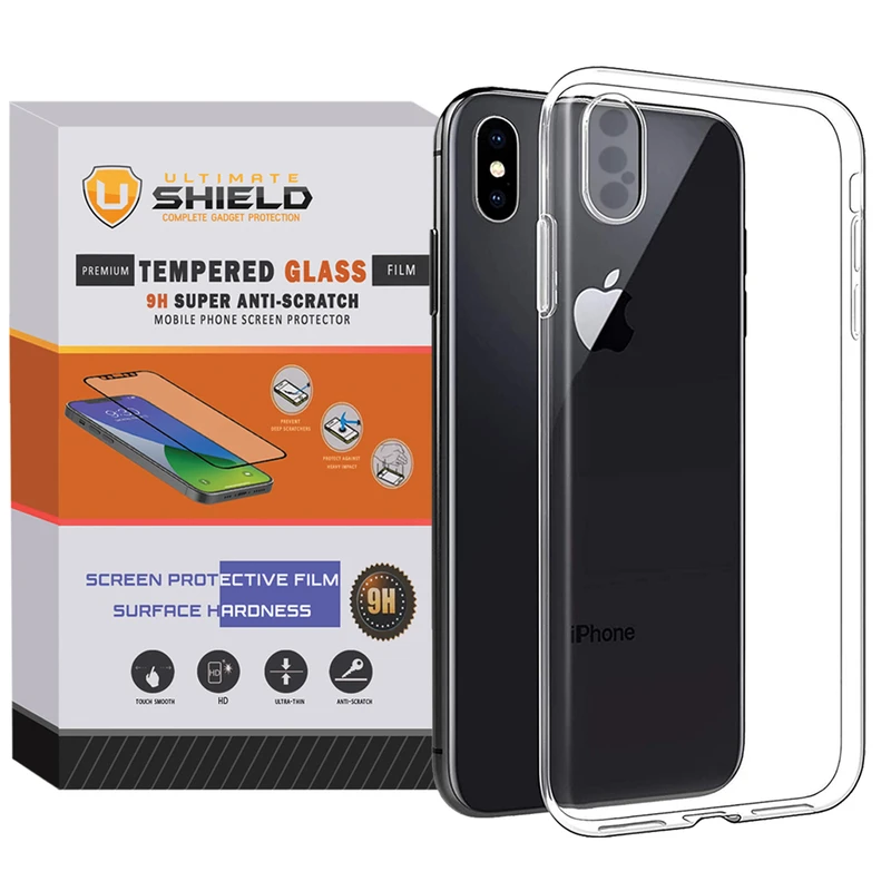 کاور آلتیمیت شیلد مدل Clear مناسب برای گوشی موبایل اپل iPhone XS Max