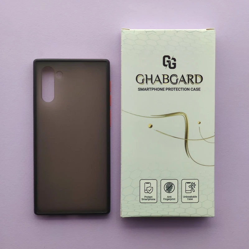 کاور قاب گارد مدل دورژله ای ساده مناسب برای گوشی موبایل سامسونگ Galaxy Note 10