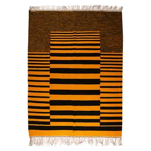 گلیم دستبافت سه متری مدل دکوراتیو کد A-A14067