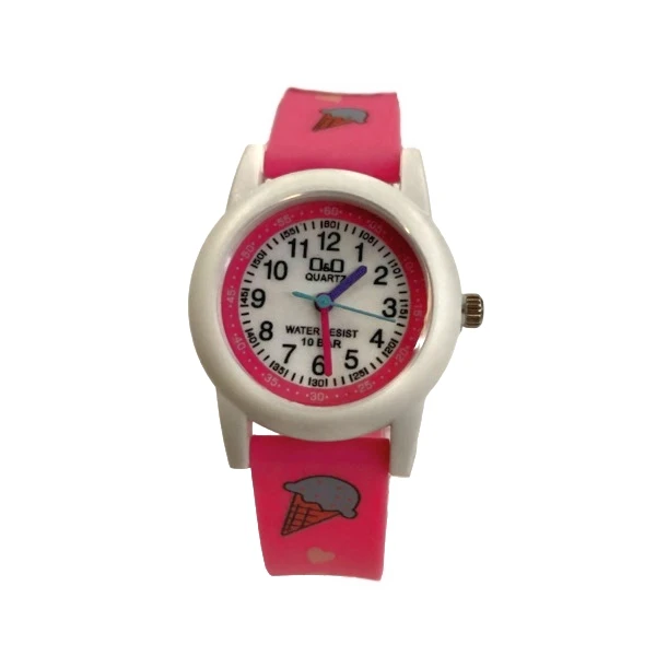 ساعت مچی عقربه ای بچگانه کیو اند کیو مدل VQ44J001Y