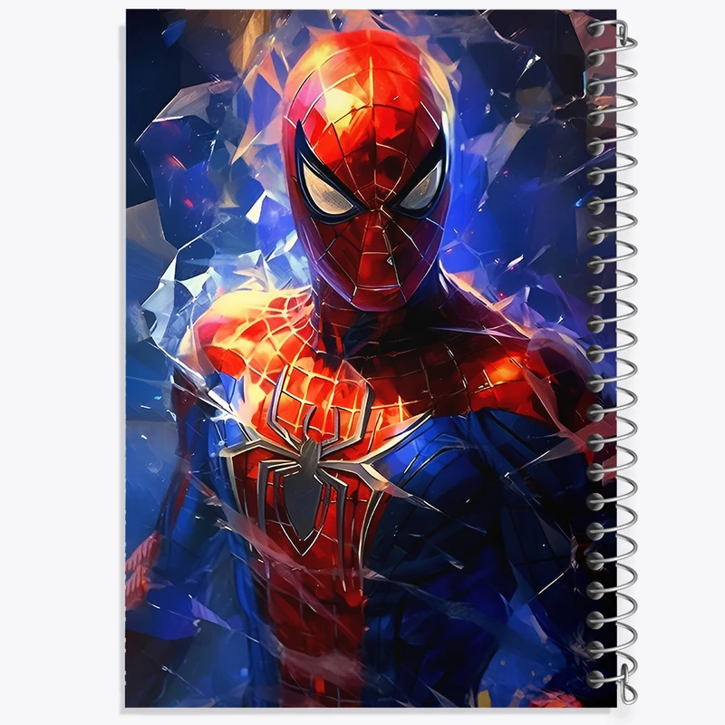 دفتر شطرنجی 50 برگ خندالو طرح مرد عنکبوتی (Spider Man) کد F7066
