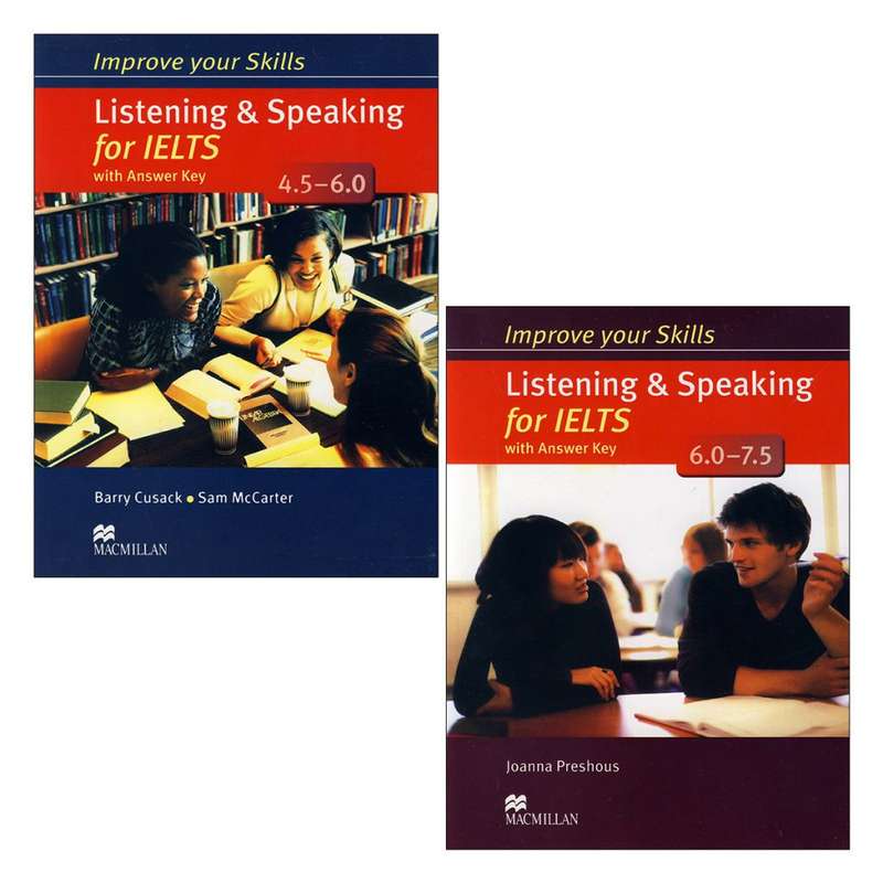کتاب Improve Your Skills Listening and Speaking اثر جمعی از نویسندگان انتشارات مک میلان سری 2 جلدی