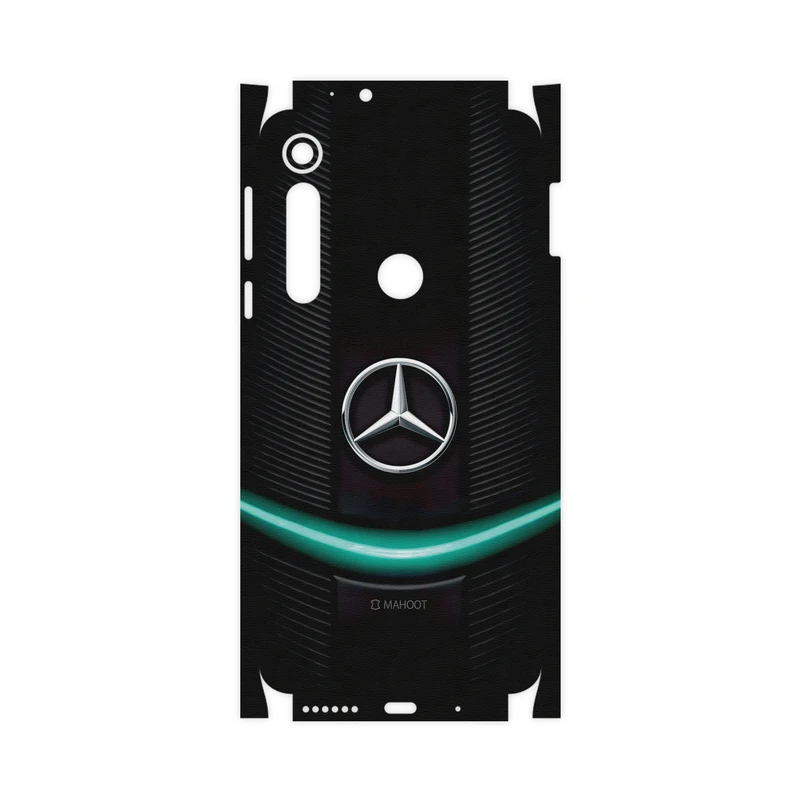 برچسب پوششی ماهوت مدل Mercedes-Benz-FullSkin مناسب برای گوشی موبایل موتورولا One Macro