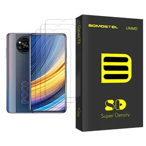 Somastel SD Glass MIX003 Screen Protector For Xiaomi Poco X3 Pro Pack Of 3