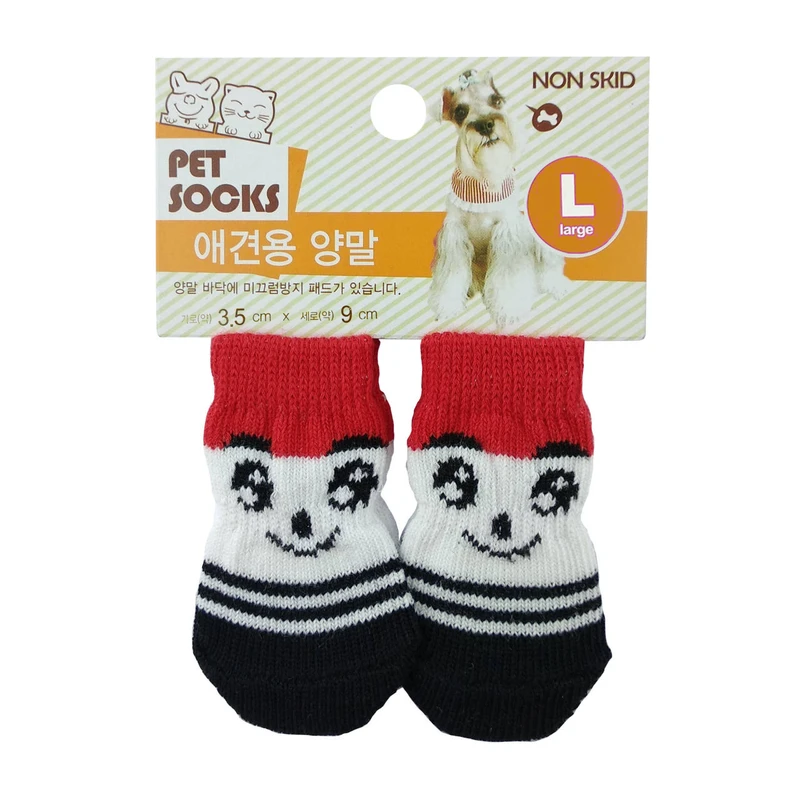 جوراب سگ و گربه مدل NON - 13 سایز L بسته 4 عددی