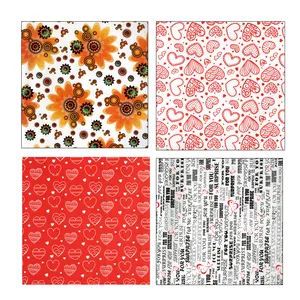 کاغذ کادو مدل قلب کد 1518 بسته 4 عددی