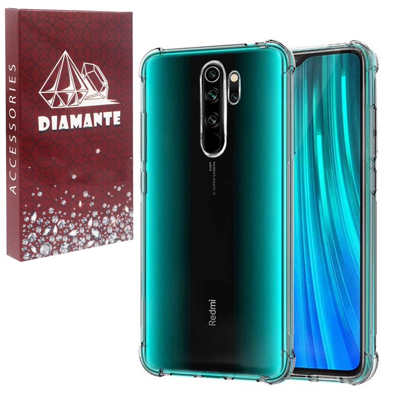 کاور دیامانته مدل ساده مناسب برای گوشی موبایل شیائومی Redmi Note 8 Pro
