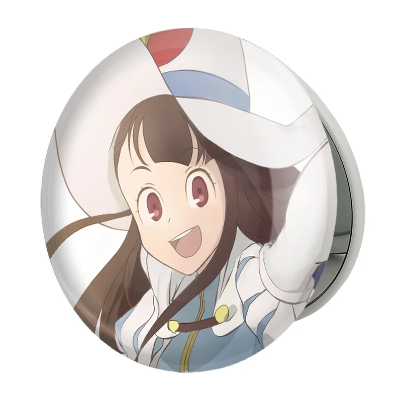 آینه جیبی خندالو طرح اکو انیمه جادوگران کوچک Little Witch Academia مدل تاشو کد 22927 