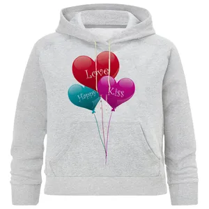 هودی دخترانه مدل بادکنک کد M  55