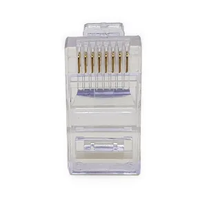 سوکت شبکه CAT5 مدل 8P8C بسته 50 عددی