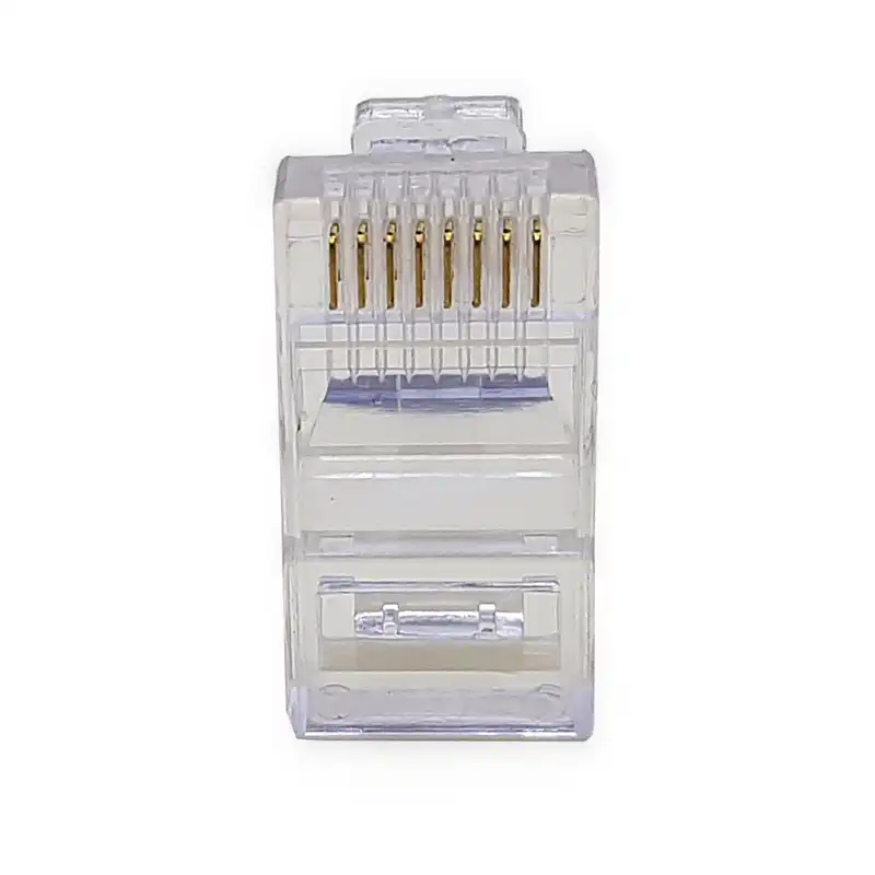 سوکت شبکه CAT5 مدل 8P8C بسته 50 عددی