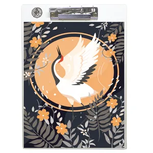 تخته شاسی طه چوب  مدل Bird in flight01 سایز A4