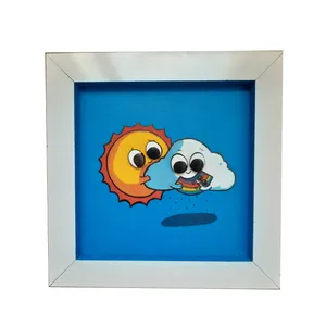 تابلو کودک و نوزاد مدل رنگین کمان