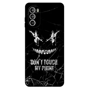 Megafone Dont touch my phone 1884 Cover For Motorola Moto G52