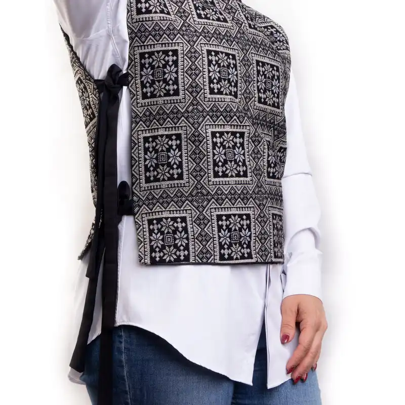 جلیقه زنانه مدل نارمیلا طرح 1