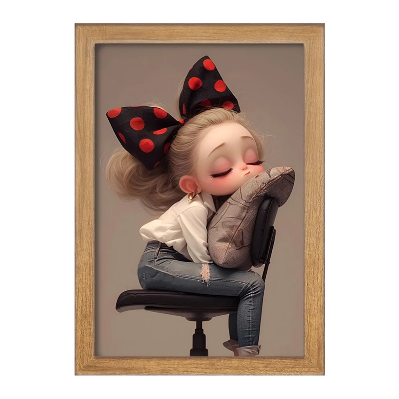 تابلو خندالو مدل دخترانه کد F5788