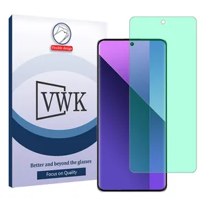 VWK Tough model Green light screen protector suitable for Xiaomi Redmi Note 13 Pro Plus mobile phone