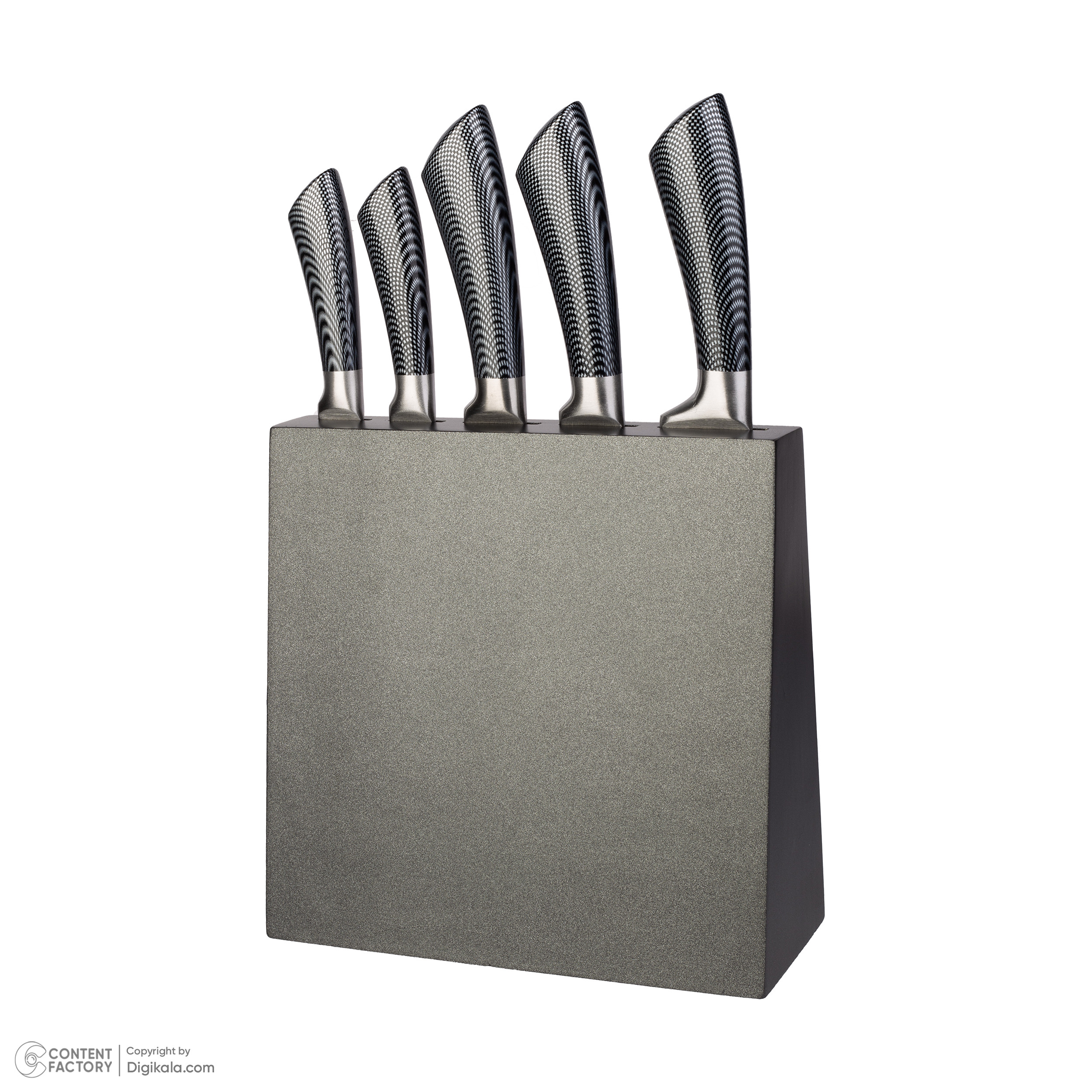 سرویس چاقو 6 پارچه جی ام زد مدل kwb-30