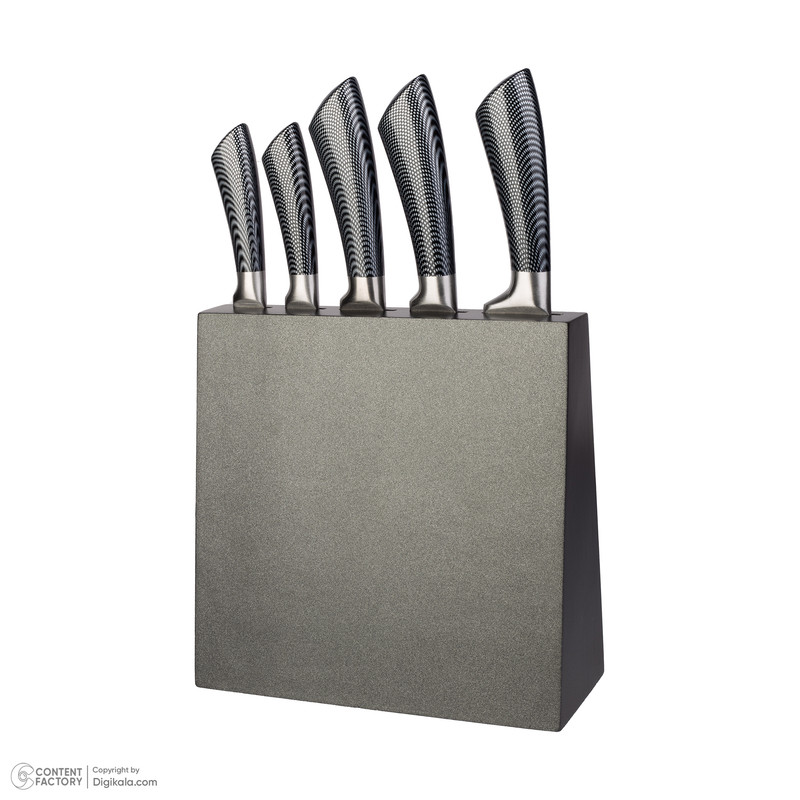 سرویس چاقو 6 پارچه جی ام زد مدل kwb-30