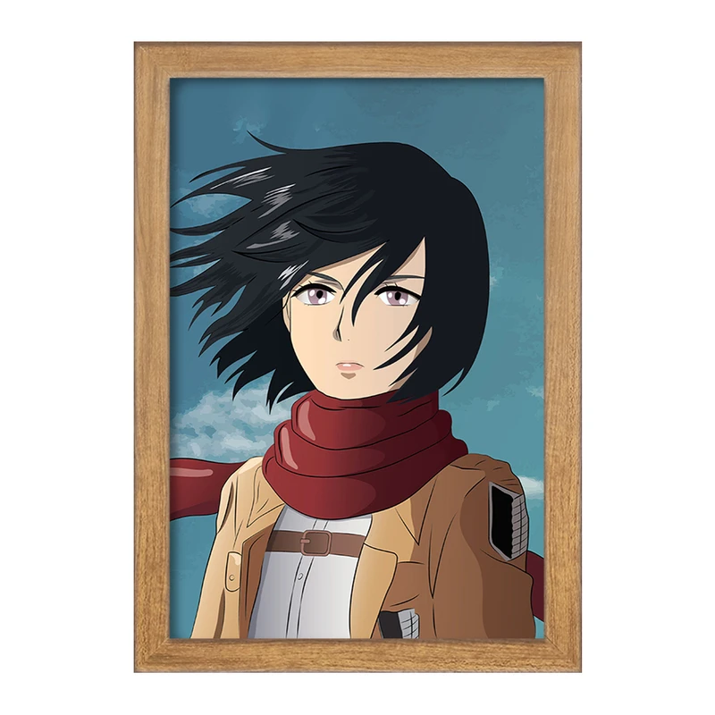 تابلو خندالو مدل میکاسا انیمه اتک آن تایتان کد F368