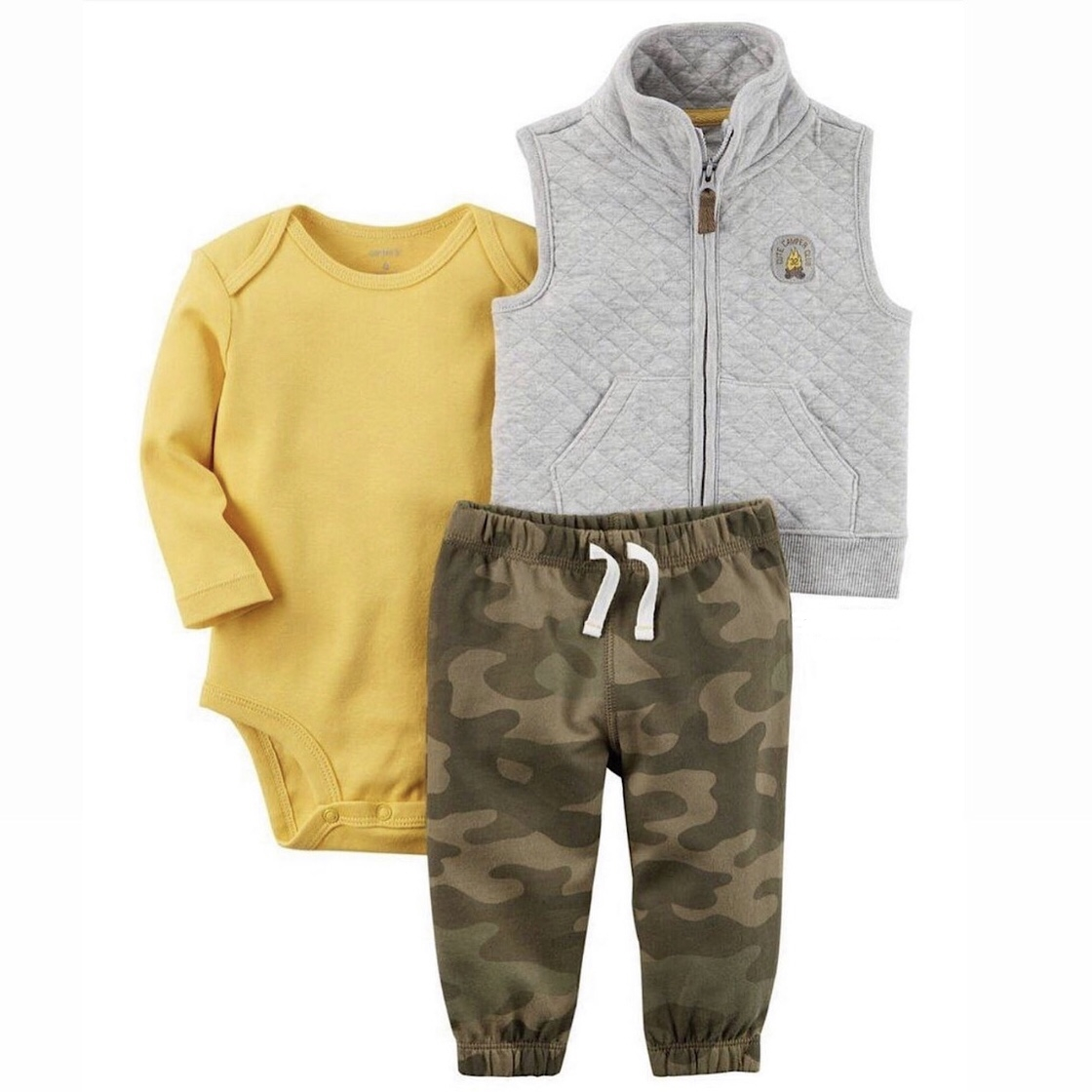 ست 3 تکه لباس نوزادی کارترز مدل 00179