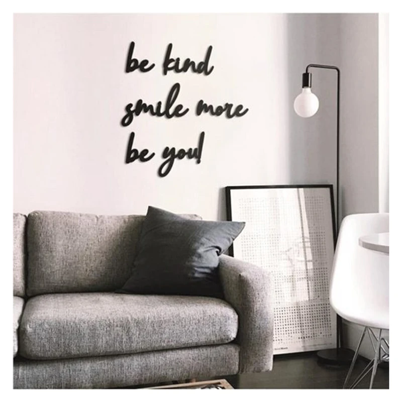 استیکر مدل Be kind smile more کد C21