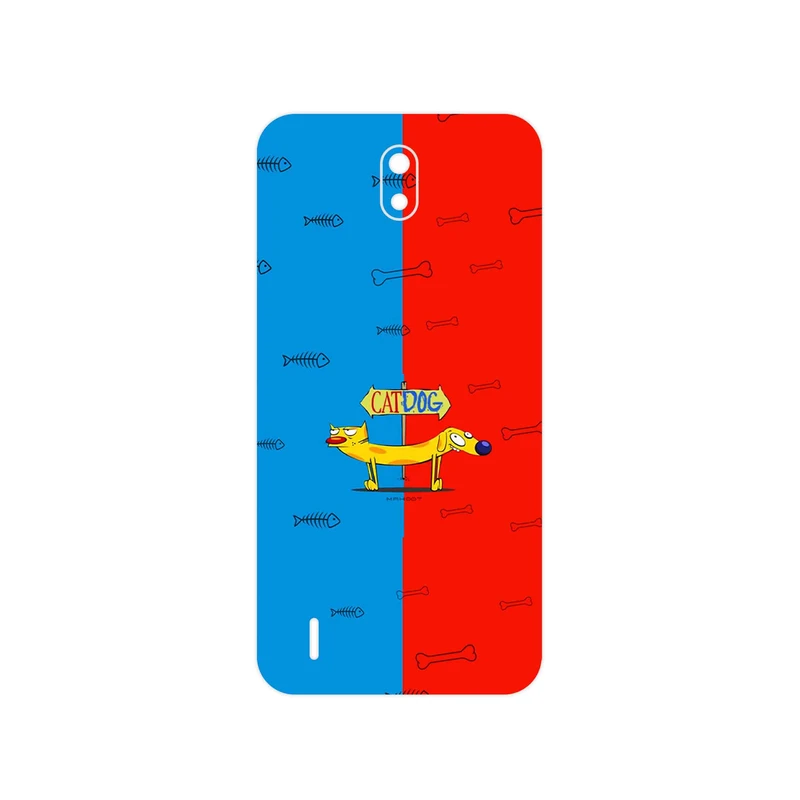 برچسب پوششی ماهوت مدل CatDog مناسب برای گوشی موبایل نوکیا C1