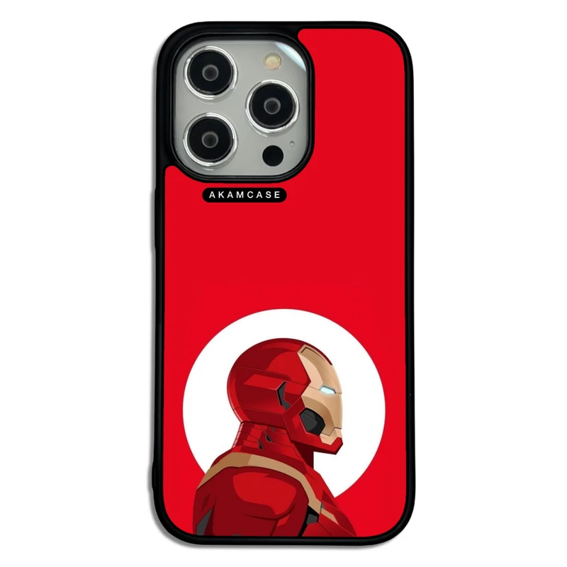 کاور آکام مدل AMC-WA14PRO-IRON MAN11 مناسب برای گوشی موبایل اپل iPhone 14 Pro