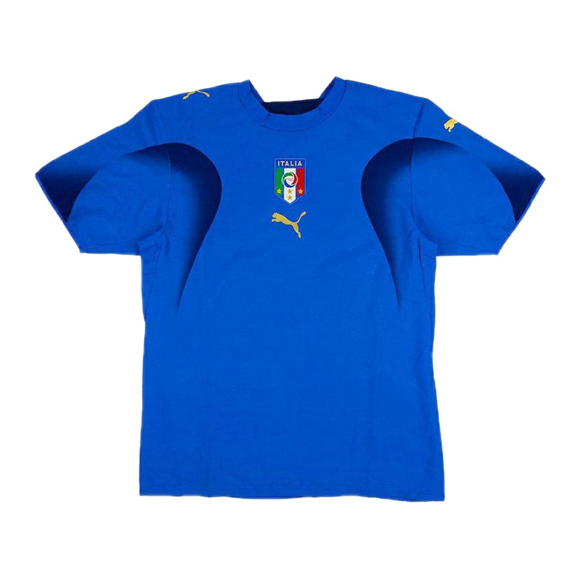 تی شرت ورزشی مردانه مدل کلاسیک ایتالیا کد جام جهانی 2006